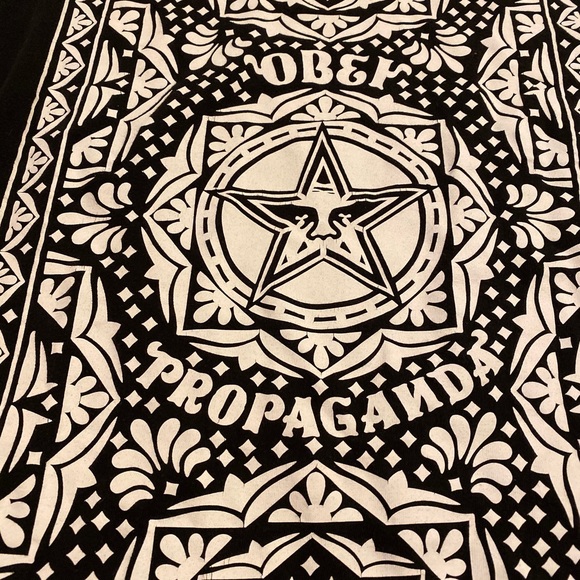 Label Tee - Black - Propaganda Clothing Brand
